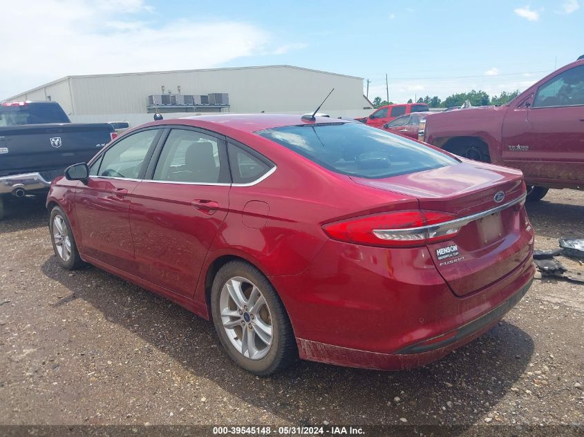 2018 Ford Fusion Se VIN: 3FA6P0HD5JR166700 Lot: 39545148