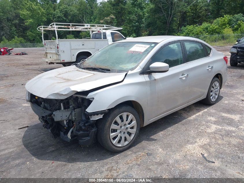 2019 Nissan Sentra S VIN: 3N1AB7AP6KY283390 Lot: 39545150