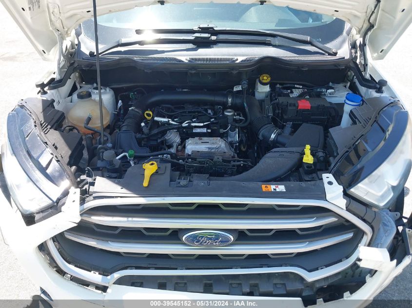 2018 Ford Ecosport Se VIN: MAJ3P1TE0JC201960 Lot: 39545152