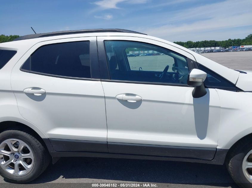 2018 Ford Ecosport Se VIN: MAJ3P1TE0JC201960 Lot: 39545152