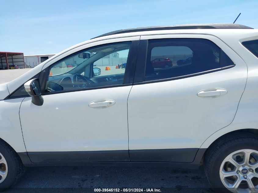 2018 Ford Ecosport Se VIN: MAJ3P1TE0JC201960 Lot: 39545152