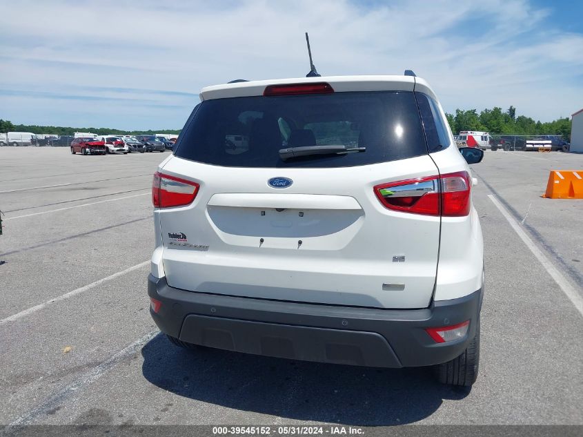 2018 Ford Ecosport Se VIN: MAJ3P1TE0JC201960 Lot: 39545152