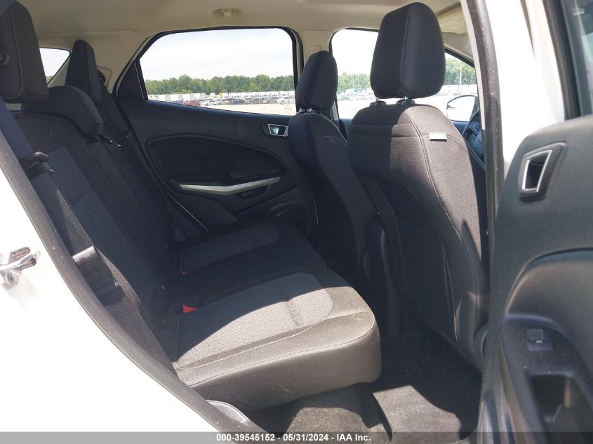 2018 Ford Ecosport Se VIN: MAJ3P1TE0JC201960 Lot: 39545152