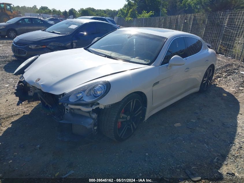 2010 Porsche Panamera Turbo VIN: WP0AC2A72AL091260 Lot: 39545162