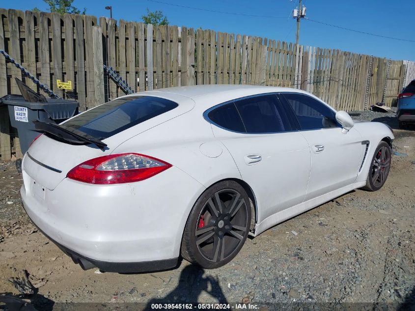 2010 Porsche Panamera Turbo VIN: WP0AC2A72AL091260 Lot: 39545162