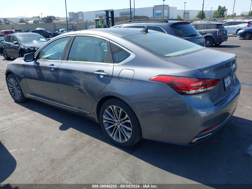 2015 Hyundai Genesis 3.8 VIN: KMHGN4JE1FU012172 Lot: 39545202