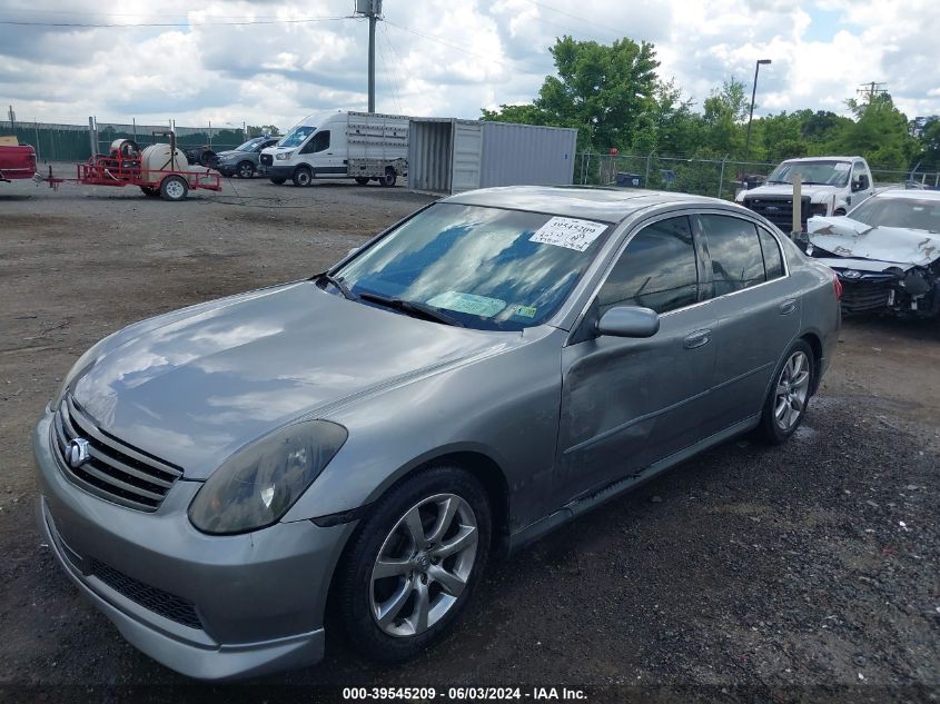 2005 Infiniti G35X VIN: JNKCV51F75M315424 Lot: 39545209