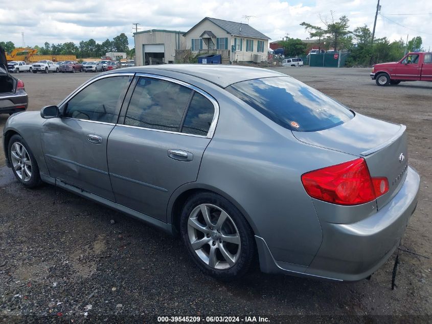 2005 Infiniti G35X VIN: JNKCV51F75M315424 Lot: 39545209