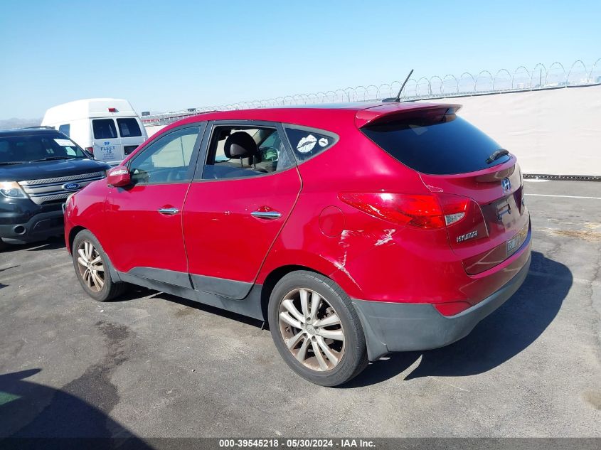 2012 Hyundai Tucson Limited VIN: KM8JU3AC9CU497643 Lot: 39545218