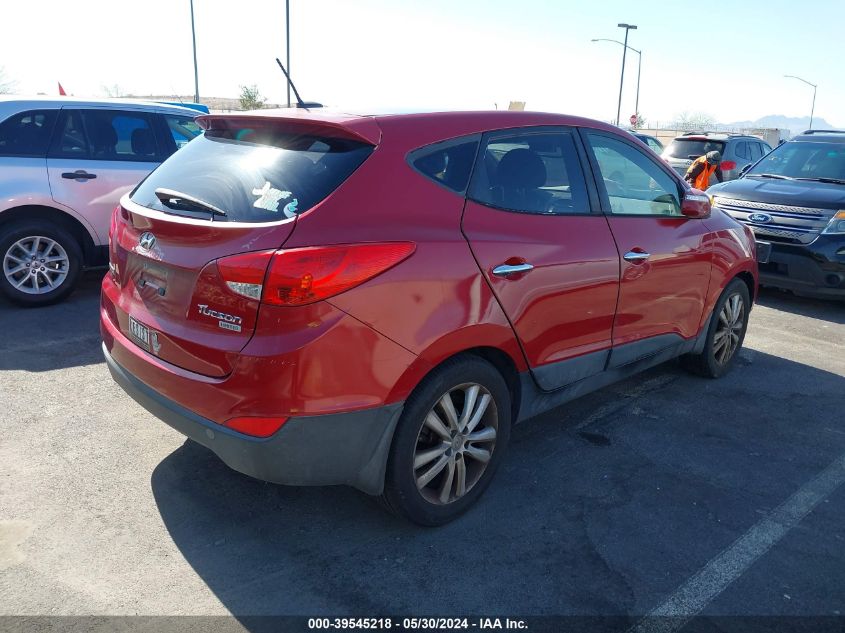 2012 Hyundai Tucson Limited VIN: KM8JU3AC9CU497643 Lot: 39545218