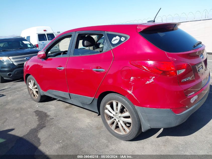 2012 Hyundai Tucson Limited VIN: KM8JU3AC9CU497643 Lot: 39545218