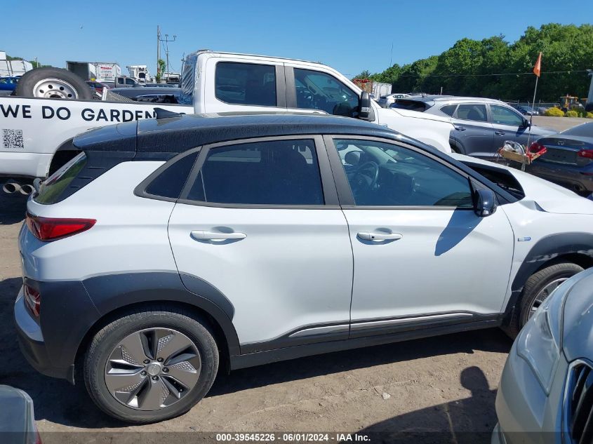 2019 Hyundai Kona Ev Sel VIN: KM8K23AG5KU048973 Lot: 39545226