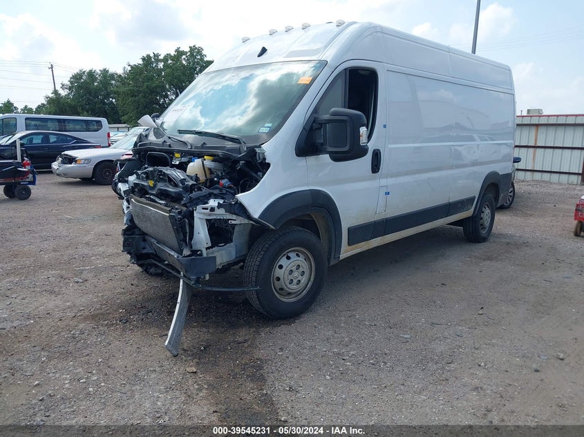 2023 Ram Promaster 2500 High Roof 159 Wb VIN: 3C6LRVDG4PE571829 Lot: 39545231