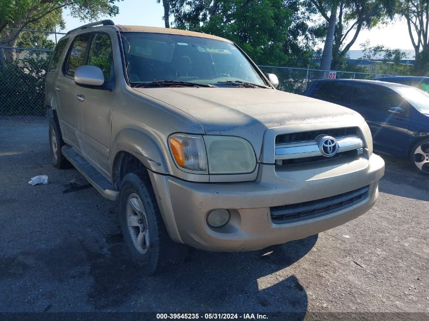 2006 Toyota Sequoia Sr5 V8 VIN: 5TDZT34A76S282226 Lot: 39545235