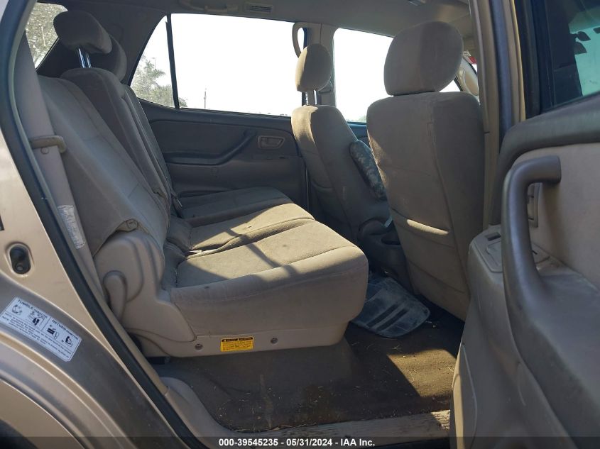 2006 Toyota Sequoia Sr5 V8 VIN: 5TDZT34A76S282226 Lot: 39545235