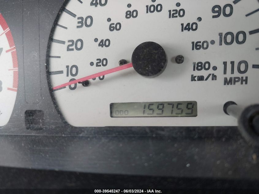 2002 Toyota Tacoma Prerunner V6 VIN: 5TEGN92NX2Z066622 Lot: 39545247