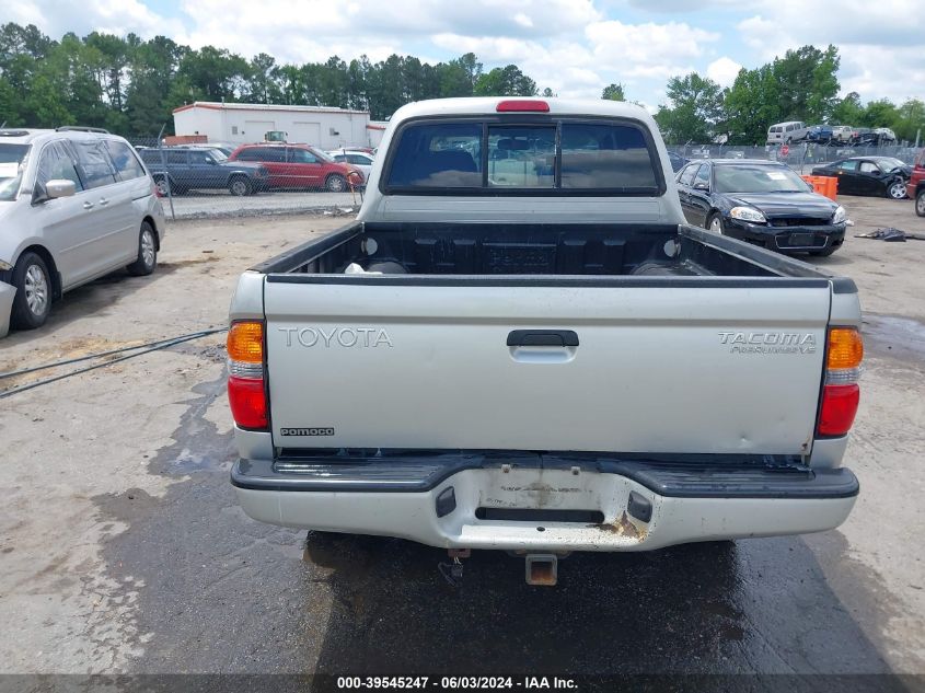 2002 Toyota Tacoma Prerunner V6 VIN: 5TEGN92NX2Z066622 Lot: 39545247