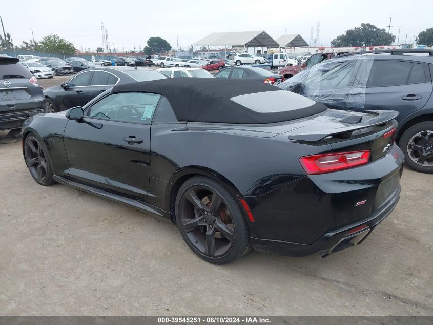 2017 Chevrolet Camaro Ss VIN: 1G1FF3D79H0214717 Lot: 39545251