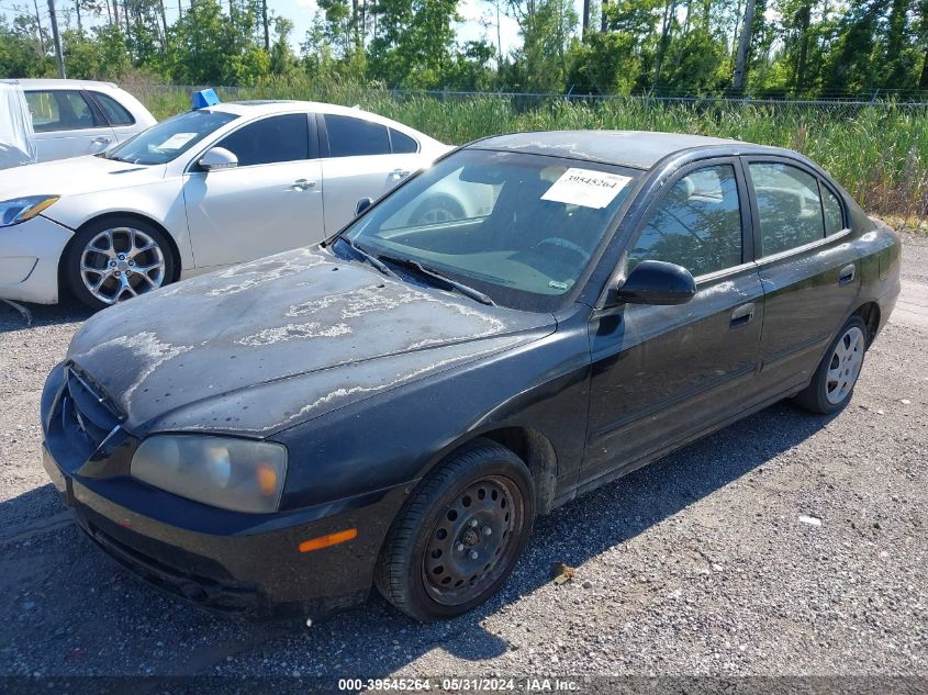 2004 Hyundai Elantra Gls/Gt VIN: KMHDN46D64U764823 Lot: 39545264