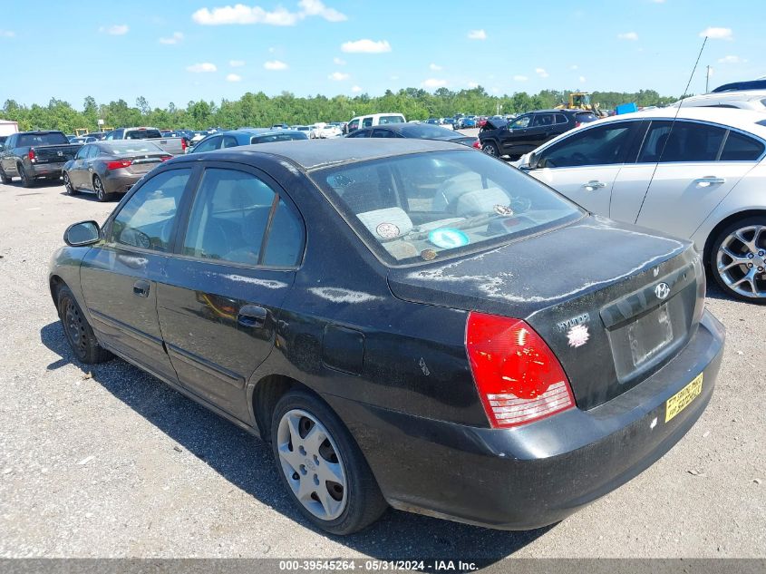 2004 Hyundai Elantra Gls/Gt VIN: KMHDN46D64U764823 Lot: 39545264