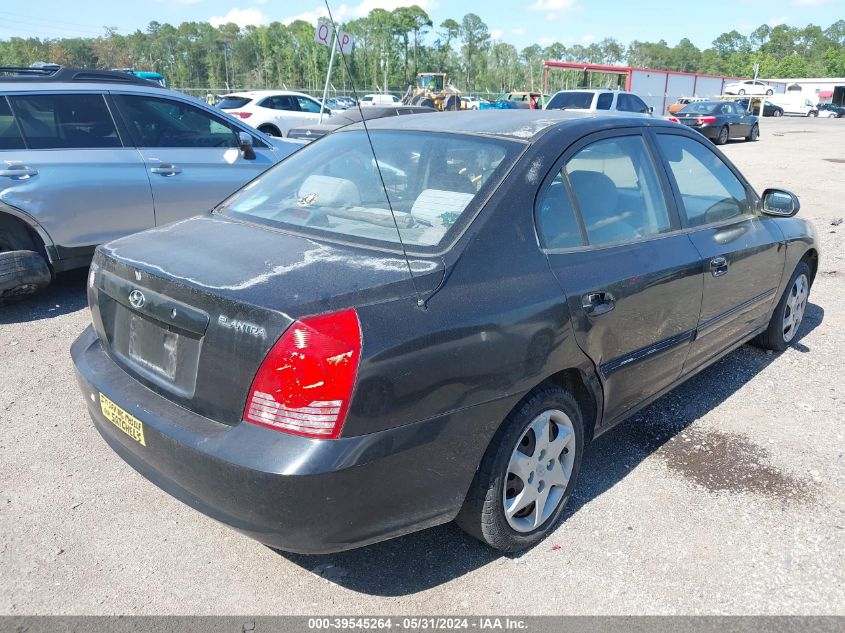 2004 Hyundai Elantra Gls/Gt VIN: KMHDN46D64U764823 Lot: 39545264