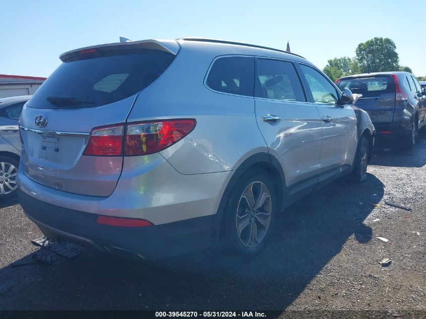 2014 Hyundai Santa Fe Gls VIN: KM8SN4HF6EU063528 Lot: 39545270