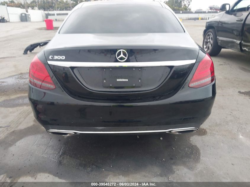 2019 Mercedes-Benz C 300 VIN: 55SWF8DB3KU300413 Lot: 39545272