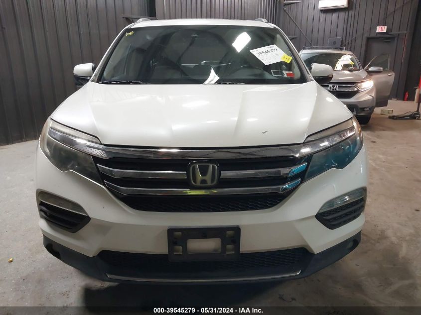 2016 Honda Pilot Touring VIN: 5FNYF6H96GB006307 Lot: 39545279