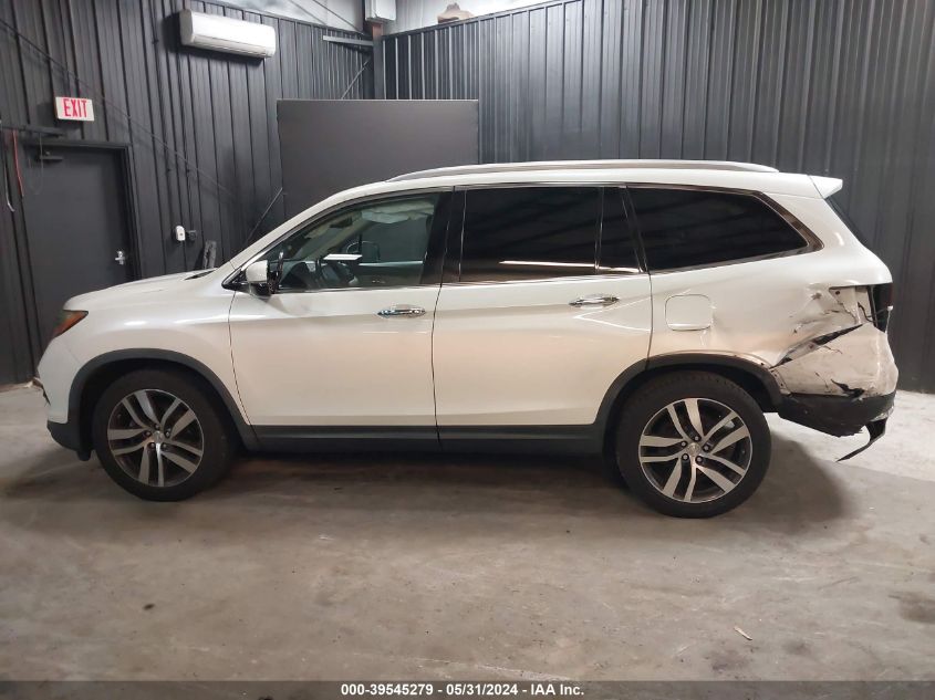2016 Honda Pilot Touring VIN: 5FNYF6H96GB006307 Lot: 39545279