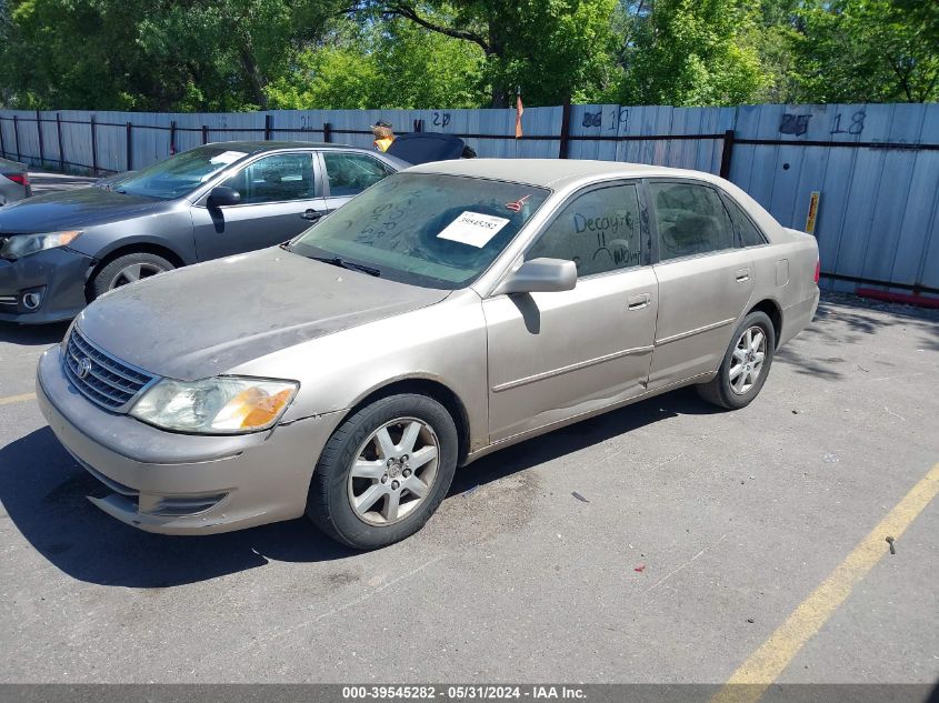 2004 Toyota Avalon Xl VIN: 4T1BF28B54U344121 Lot: 39545282