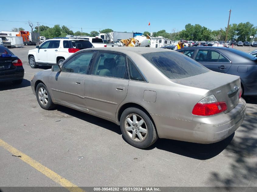 2004 Toyota Avalon Xl VIN: 4T1BF28B54U344121 Lot: 39545282