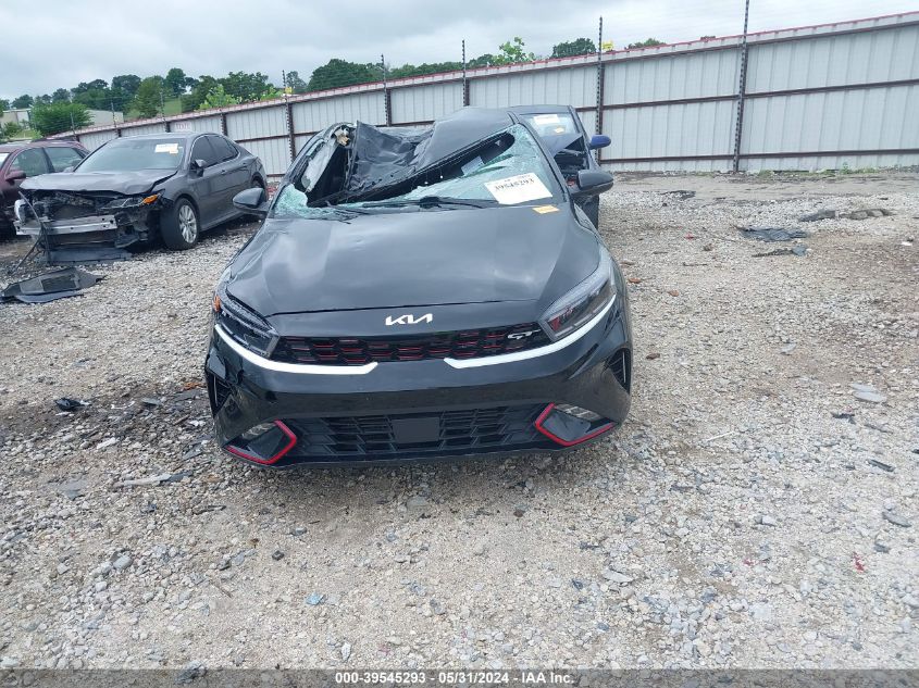 2022 Kia Forte Gt VIN: 3KPF44ACXNE437680 Lot: 39545293