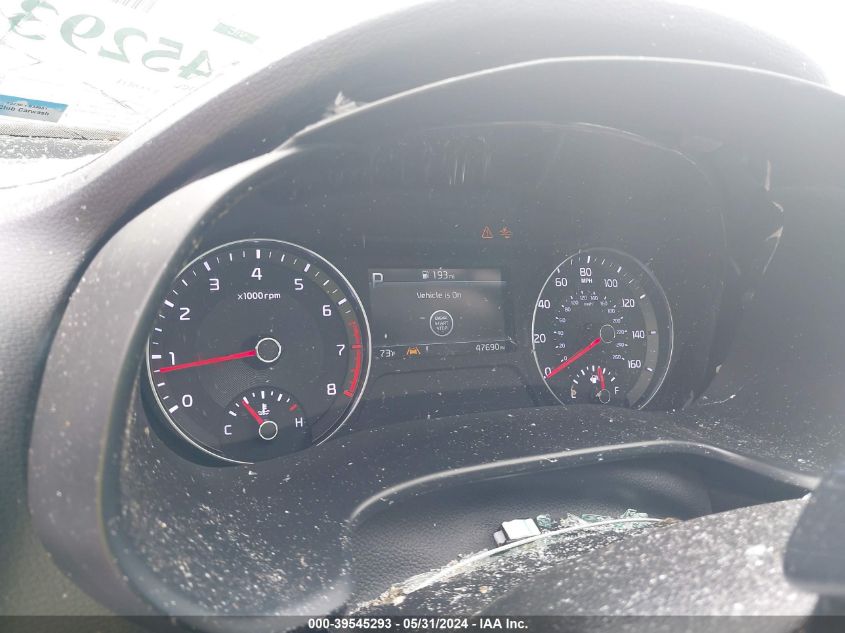 2022 Kia Forte Gt VIN: 3KPF44ACXNE437680 Lot: 39545293