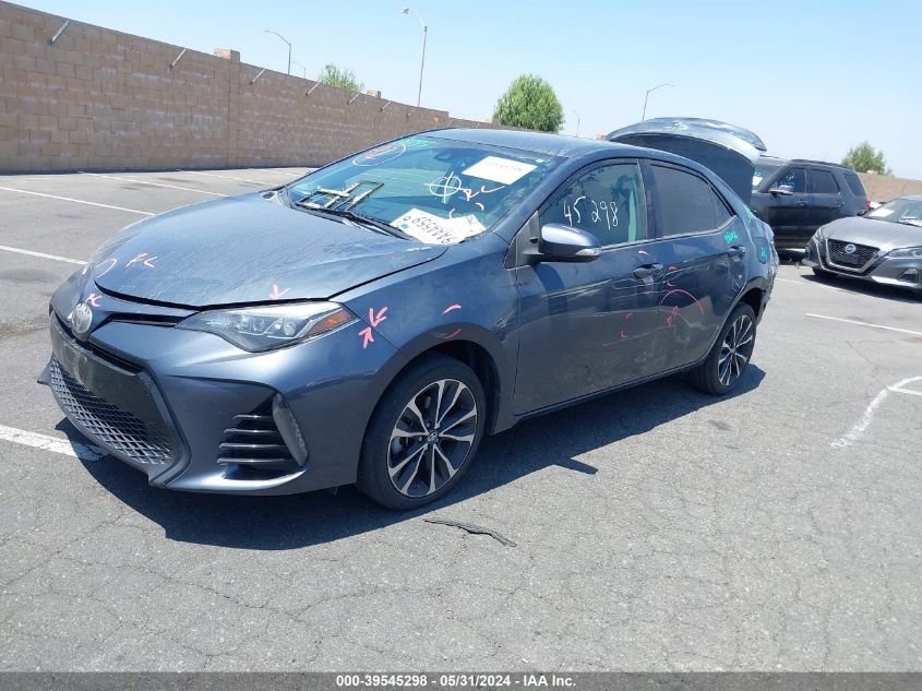 2018 Toyota Corolla Se VIN: 5YFBURHE8JP784971 Lot: 39545298