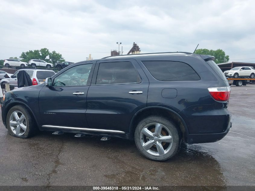 2012 Dodge Durango Citadel VIN: 1C4SDJET7CC336723 Lot: 39545318