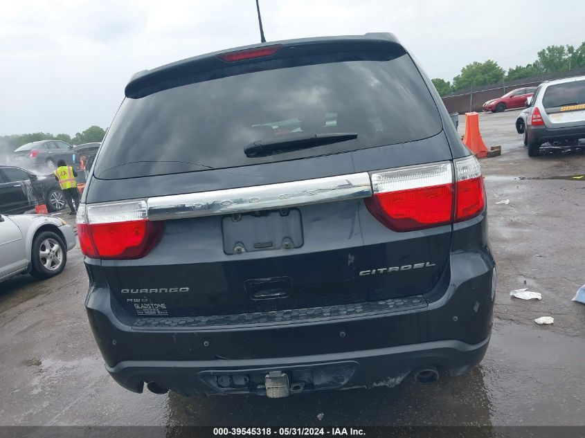 2012 Dodge Durango Citadel VIN: 1C4SDJET7CC336723 Lot: 39545318