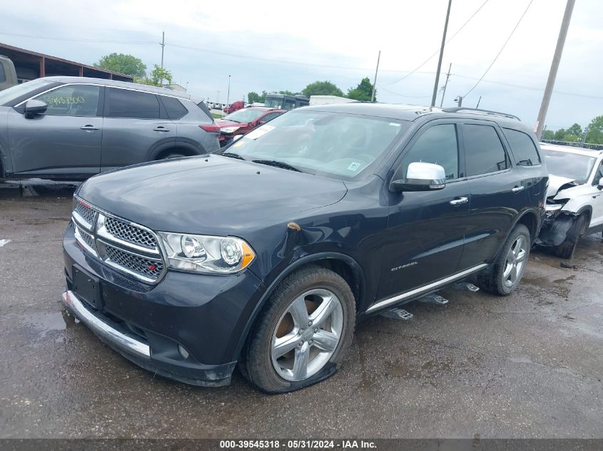 2012 Dodge Durango Citadel VIN: 1C4SDJET7CC336723 Lot: 39545318