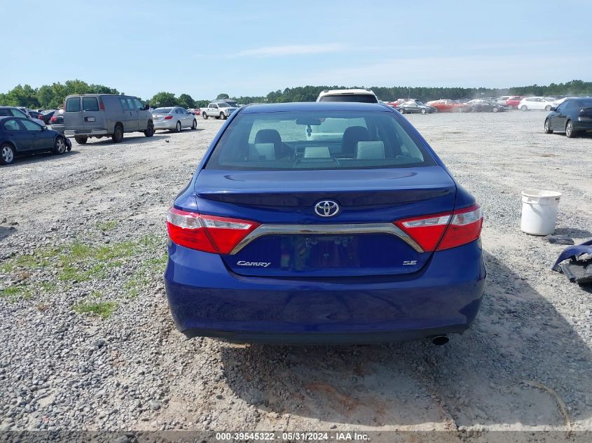 2015 Toyota Camry Se VIN: 4T1BF1FKXFU919765 Lot: 39545322