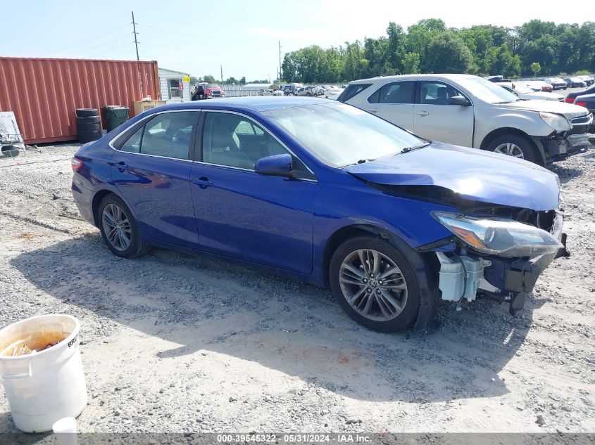 2015 Toyota Camry Se VIN: 4T1BF1FKXFU919765 Lot: 39545322