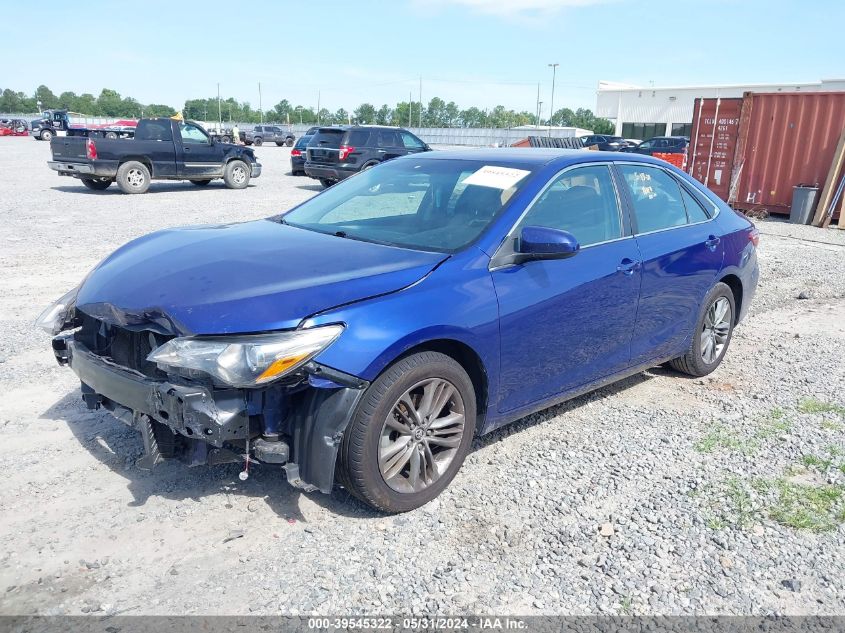 2015 Toyota Camry Se VIN: 4T1BF1FKXFU919765 Lot: 39545322