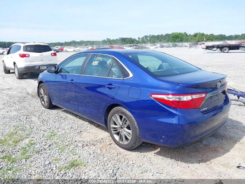 2015 Toyota Camry Se VIN: 4T1BF1FKXFU919765 Lot: 39545322