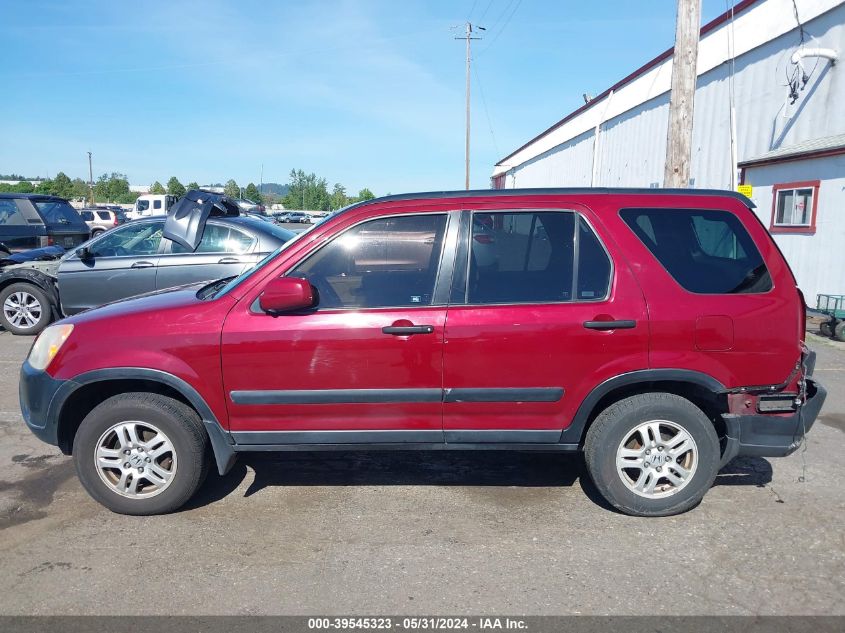2003 Honda Cr-V Ex VIN: JHLRD78863C029426 Lot: 39545323
