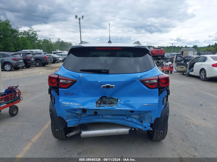 2024 Chevrolet Trailblazer Awd Activ VIN: KL79MSSL9RB063644 Lot: 39545326