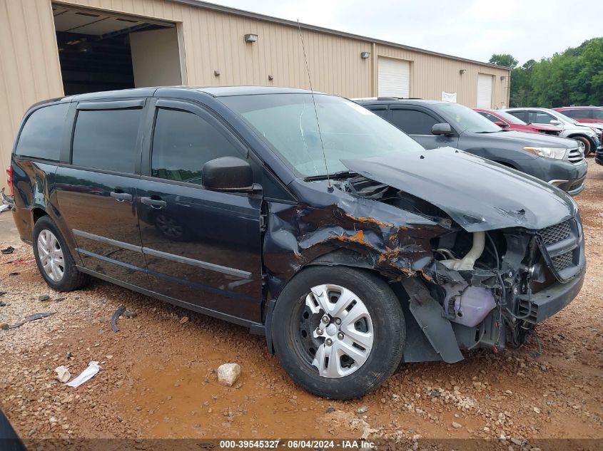 2014 Dodge Grand Caravan American Value Pkg VIN: 2C4RDGBG3ER162331 Lot: 39545327