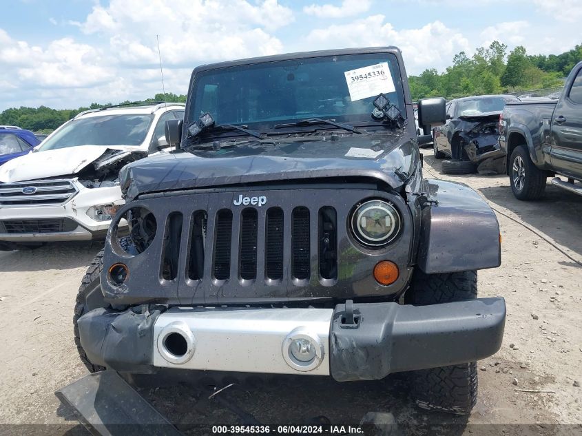 2013 Jeep Wrangler Unlimited Sahara VIN: 1C4HJWEG1DL640182 Lot: 39545336