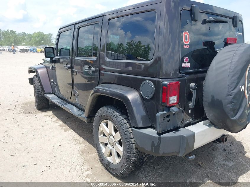 2013 Jeep Wrangler Unlimited Sahara VIN: 1C4HJWEG1DL640182 Lot: 39545336