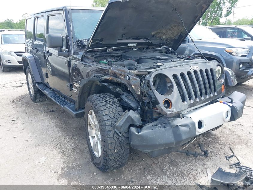 2013 Jeep Wrangler Unlimited Sahara VIN: 1C4HJWEG1DL640182 Lot: 39545336