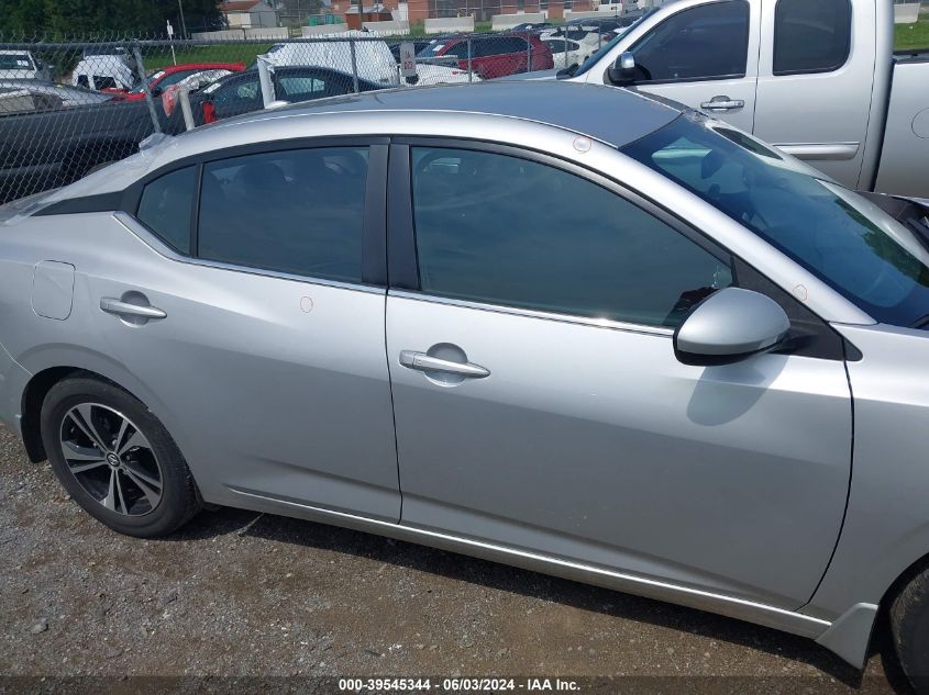 2023 Nissan Sentra Sv Xtronic Cvt VIN: 3N1AB8CV0PY261250 Lot: 39545344