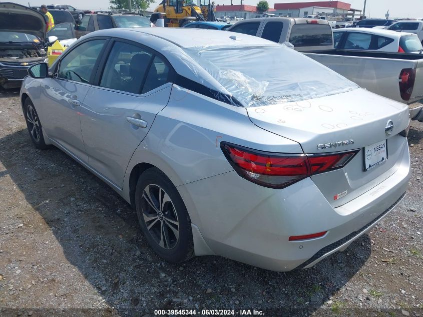 2023 Nissan Sentra Sv Xtronic Cvt VIN: 3N1AB8CV0PY261250 Lot: 39545344