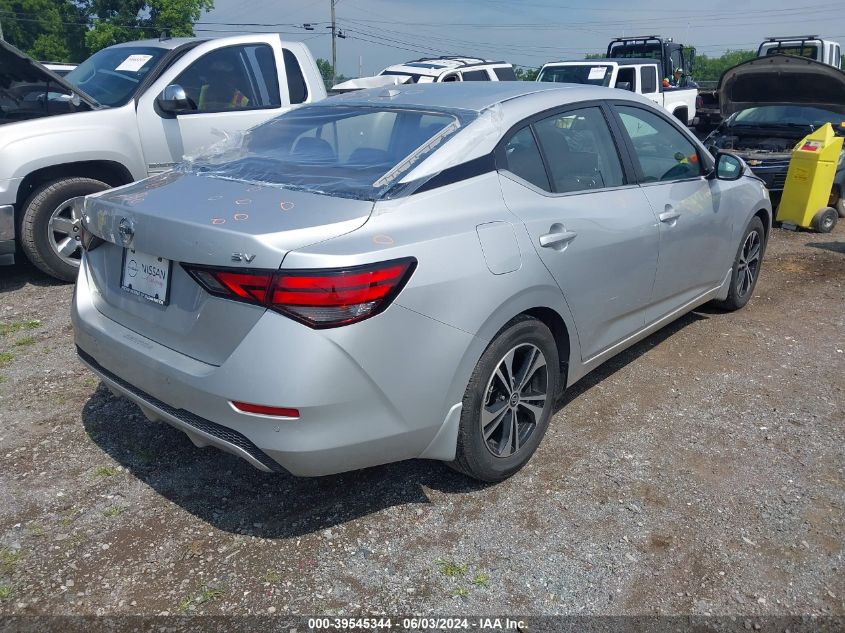 2023 Nissan Sentra Sv Xtronic Cvt VIN: 3N1AB8CV0PY261250 Lot: 39545344